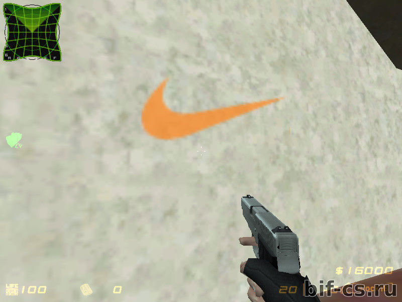 скачать Лого «Nike» для CS 1.6
